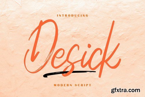 Desick Modern Script