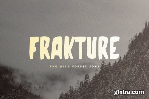 Frakture - The Wild Forest Font