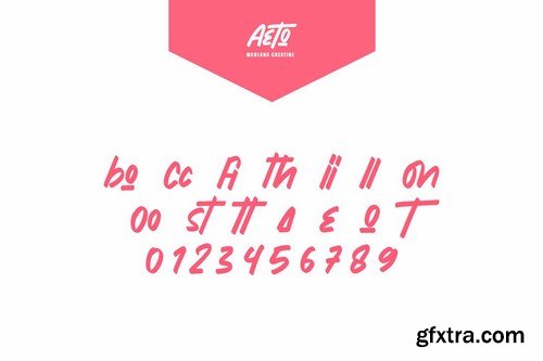 CM - Aeto - Brush Handmade Font 4864097