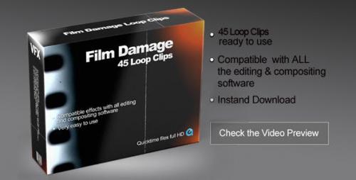 Videohive - Film Scratches