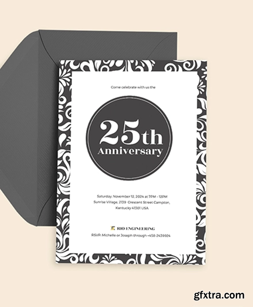 25th-Anniversary-Invitation-Download