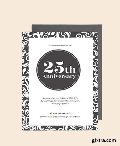 Sample-25th-Anniversary-Invitation