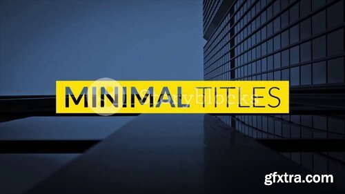 Videoblocks - Minimal Elegant Title Animation Pack | After Effects