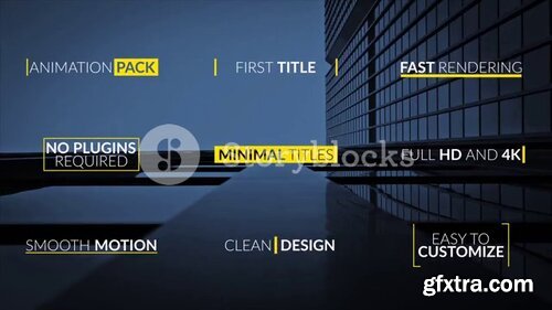 Videoblocks - Minimal Elegant Title Animation Pack | After Effects