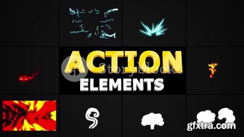 Videoblocks - Action Elements Pack | After Effects