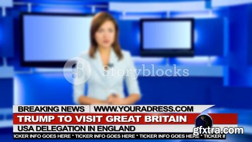 Videoblocks - Breaking World News Graphic Pack | After Effects