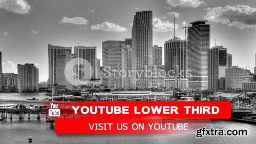 Videoblocks - Clean And Simple Social Media Lower Third Pack | After Effects