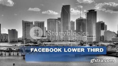 Videoblocks - Clean And Simple Social Media Lower Third Pack | After Effects