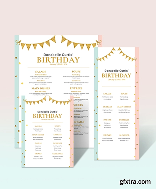 Party-Birthday-Menu-Download