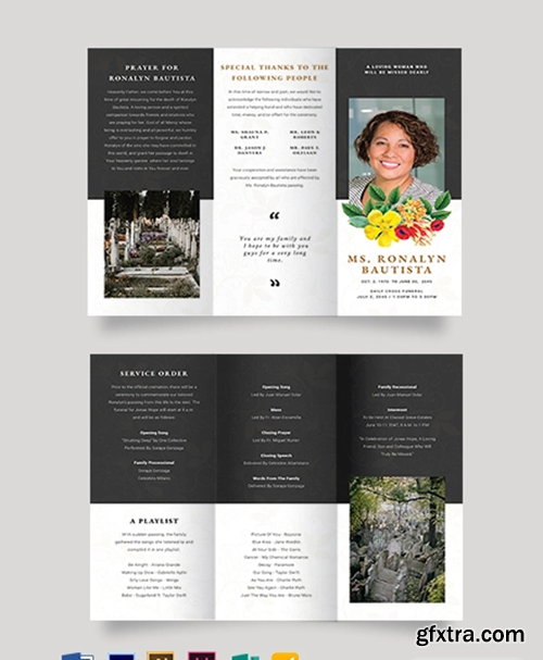 Christian-Eulogy-Funeral-Tri-Fold-Brochure