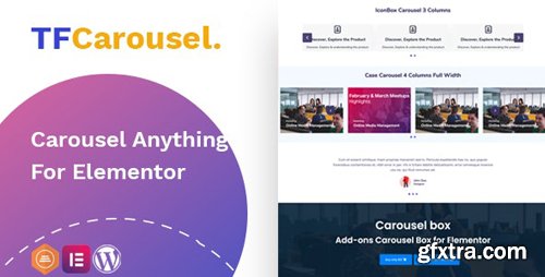 CodeCanyon - TfCarousel v1.0.0 - Carousel Anything For Elementor - 26464851