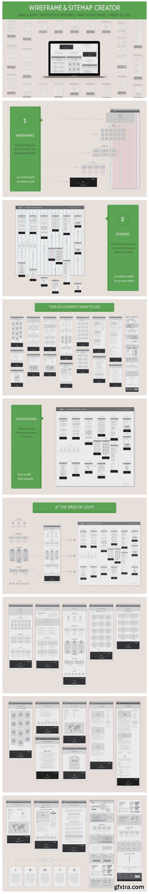 Wireframe and Sitemap Creator 3972011