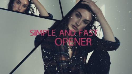 Videohive - Simple and Fast Opener