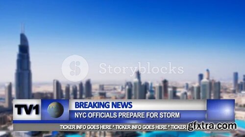 Videoblocks - News Weather And Sport Lower Third Pack | After Effects