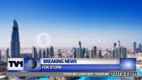 Videoblocks - News Weather And Sport Lower Third Pack | After Effects