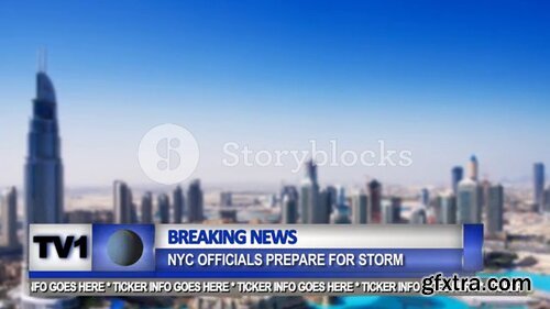 Videoblocks - News Weather And Sport Lower Third Pack | After Effects