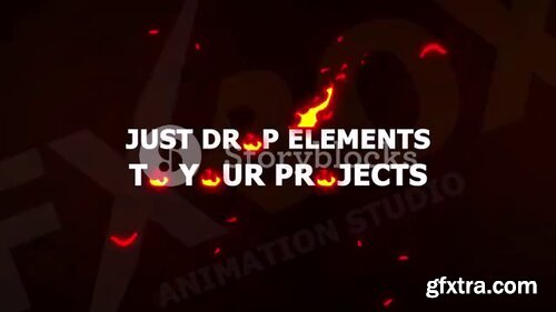 Videoblocks - Smoke And Fire Elements Pack | After Effects