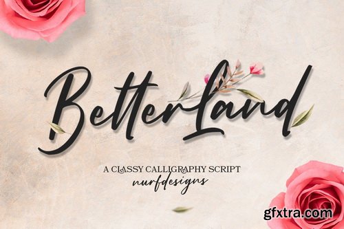 Better Land Font