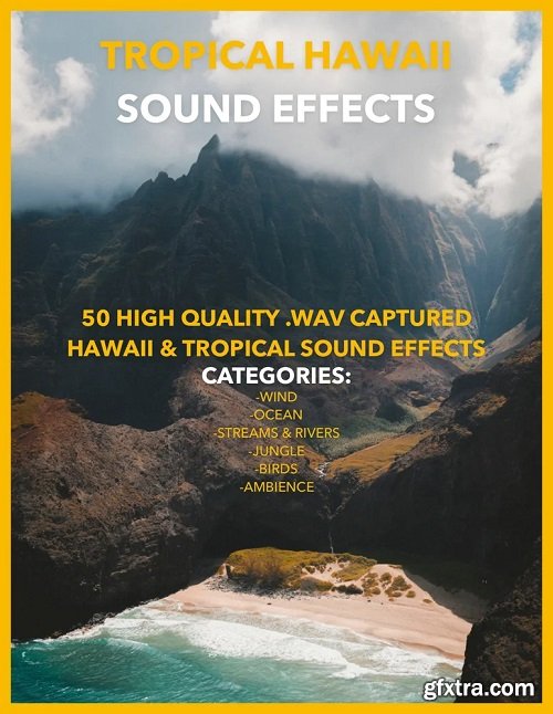 Jakob Owens Productions Tropical Hawaii Sound Effects Pack Vol 1 WAV