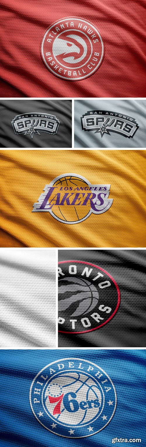 Basketball Logo PSD Mockups