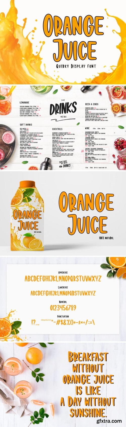 Orange Juice Font