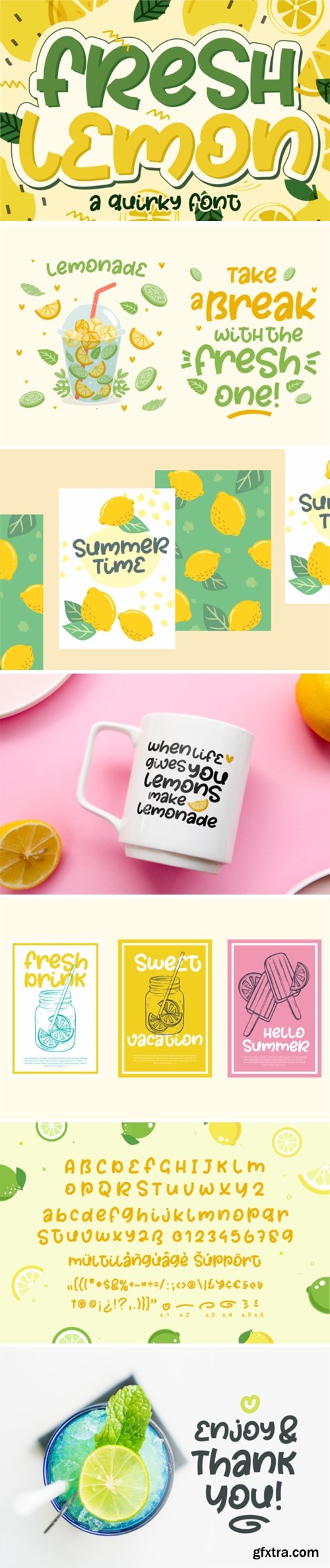 Fresh Lemon Font