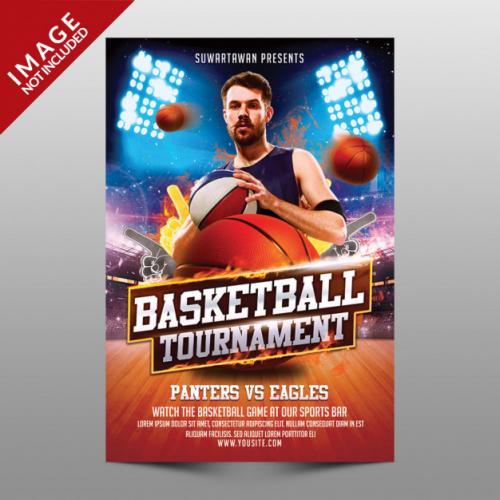 Basketball Tournament Premium PSD