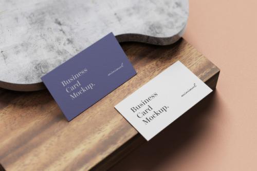 Minimal Business Card Mockup Premium PSD