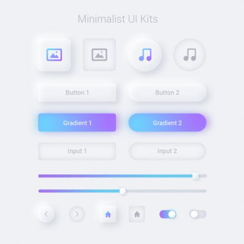 Minimalist Ui Web And Apps Display Premium PSD