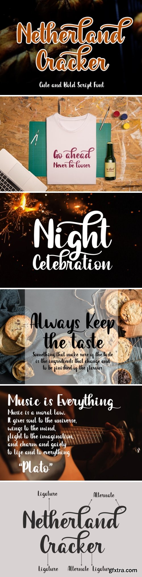 Netherland Cracker Font