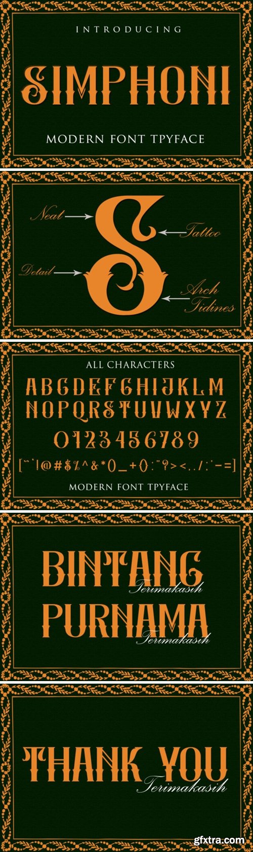 Simphoni Font