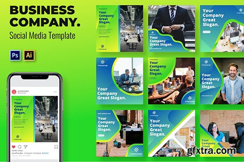 Company Social Media Template