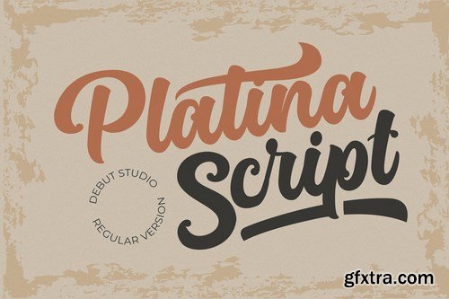 CM - Platina Script Regular Version 4784435