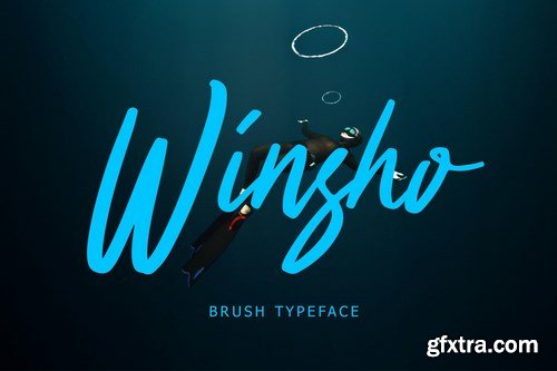 Winsho Brush Typeface