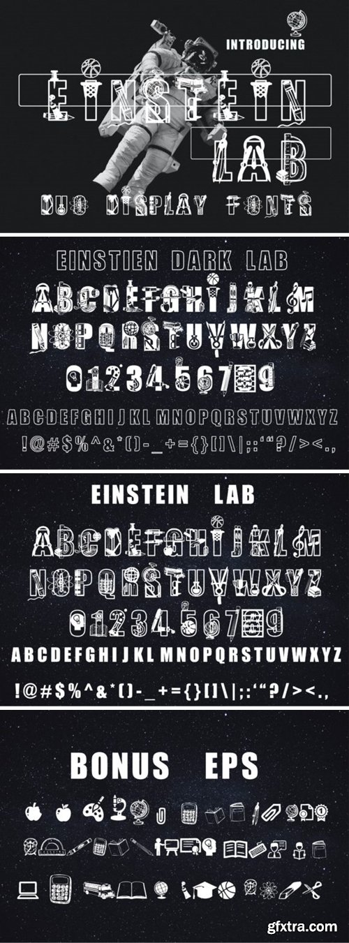 Einstein Lab Font