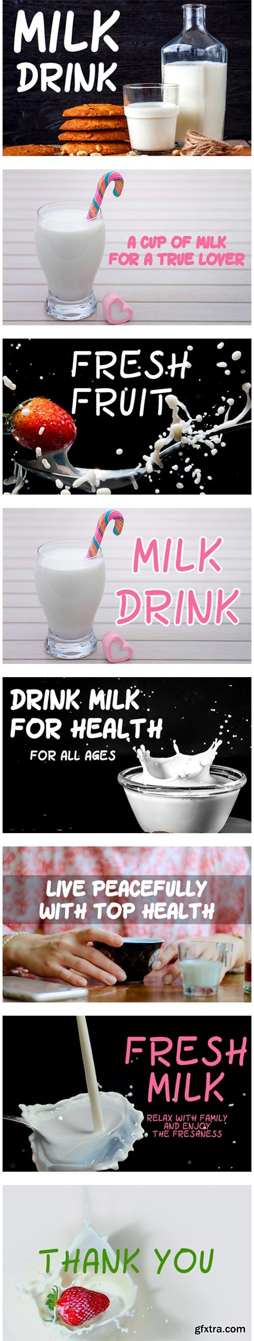 Milk Drink Font