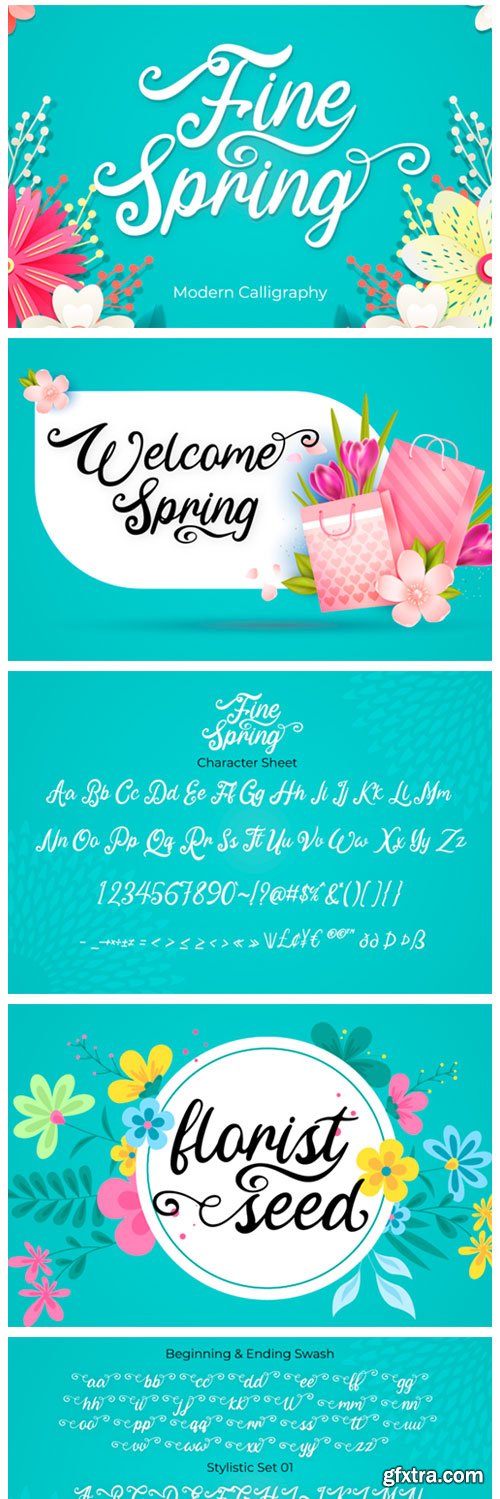 Fine Spring Font