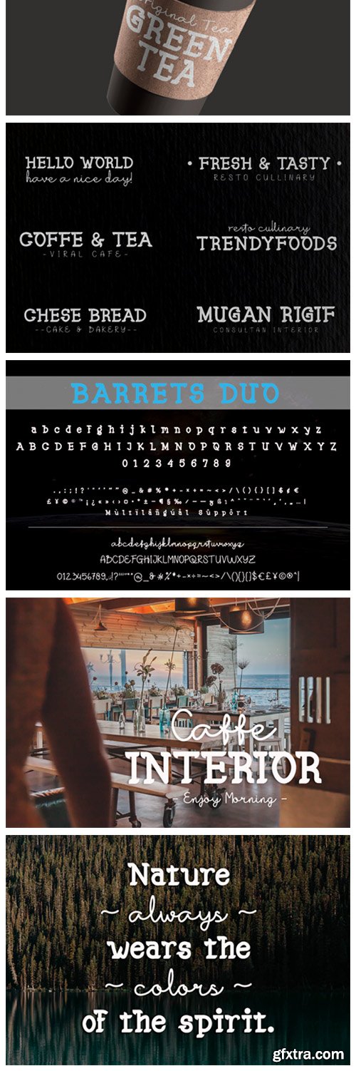 Slab Barrets Font