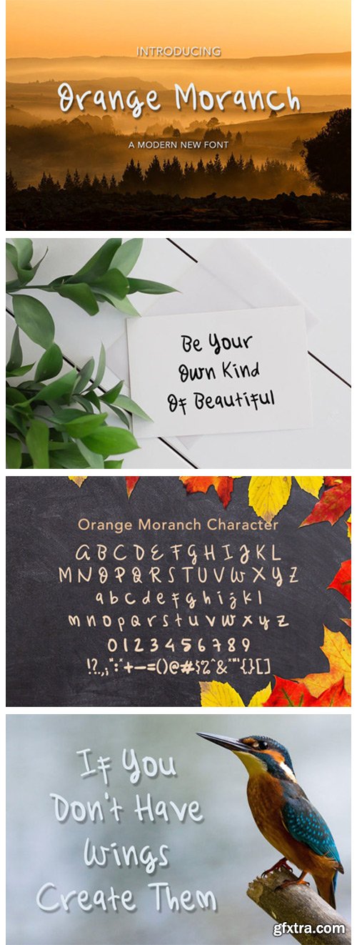 Orange Moranch Font