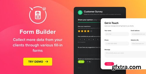 CodeCanyon - Form Builder v1.5.0 - WordPress Form plugin - 22496923