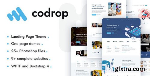 ThemeForest - Codrop v1.0 - App Landing Page Theme (Update: 3 April 20) - 24605819