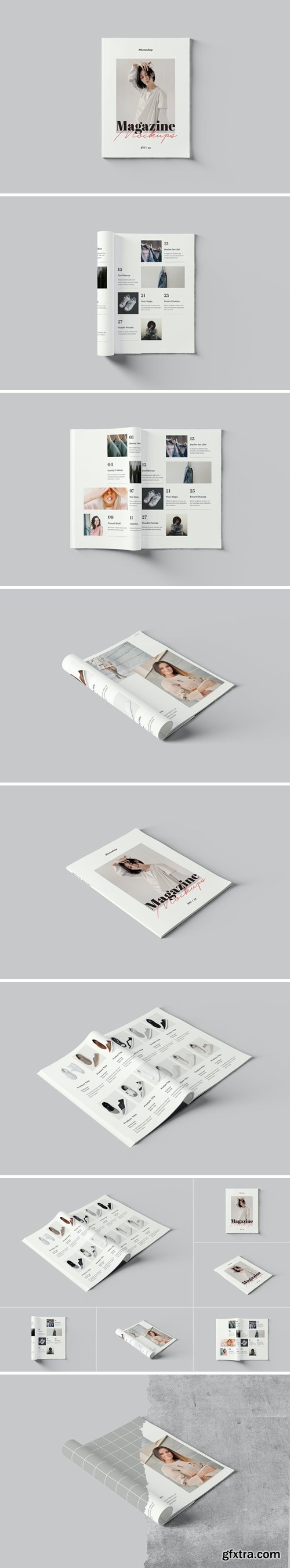 Photoshop Magazine Mockups