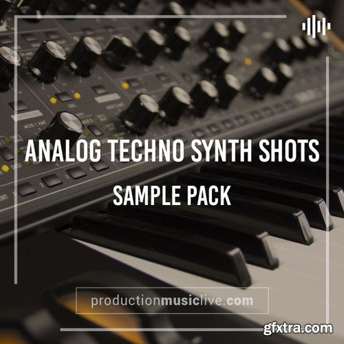 Production Music Live Analog Techno Synth Shots WAV