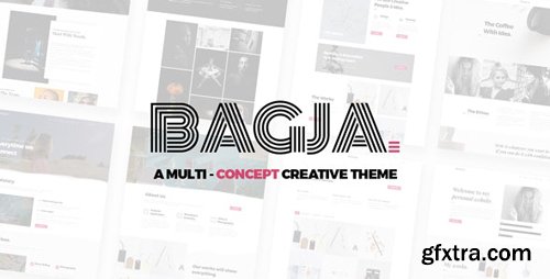 ThemeForest - Bagja v1.2.4 - Responsive Multi Concept & One Page Portfolio Theme - 21442663