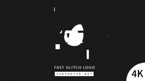 Videohive - Fast Glitch Logo