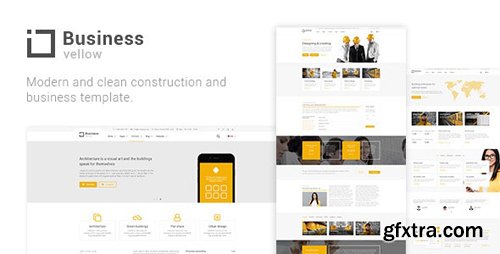 ThemeForest - Yellow Business v1.0 - Construction Template (Update: 8 March 20) - 21093503