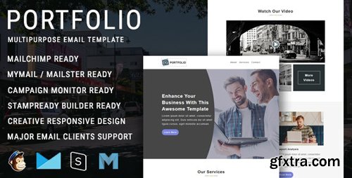 ThemeForest - Portfolio v1.0 - Multipurpose Responsive Email Template with Mailchimp Editor - 24772442