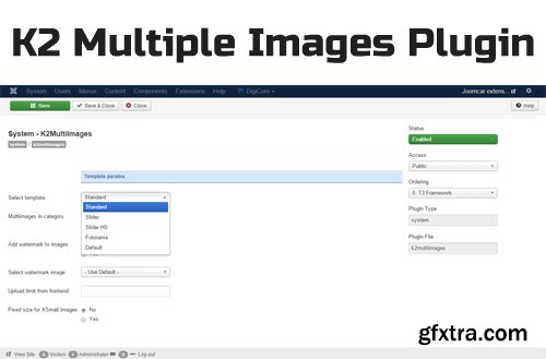 K2 Multiple Images Plugin v1.4.3 - Joomla Extensions