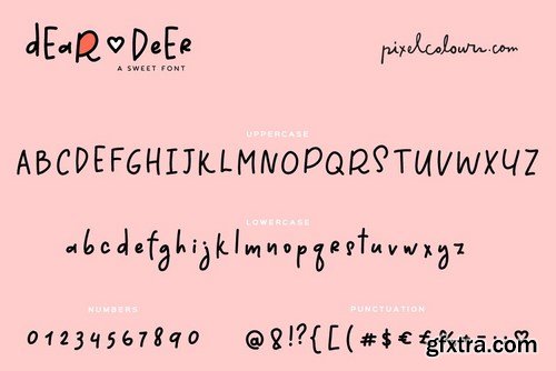 CM - Dear Deer Font 2320730