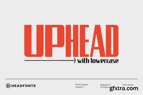 CM - Uphead  Industrial Font 4840690